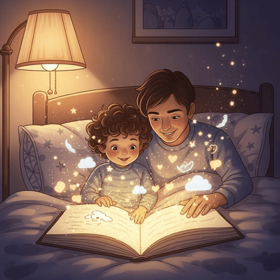 Step 3: Enjoy magical bedtime reading experience